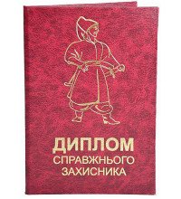 Диплом справжнього захисника
