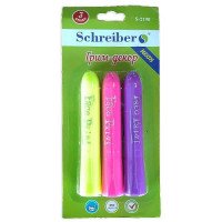 Грим-декор Schreiber 3 цвета НЕОН
