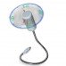 USB Вентилятор с LED часами