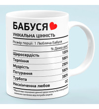 Чашка "Бабушка"