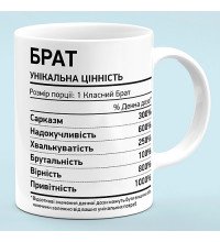Чашка "Брат"