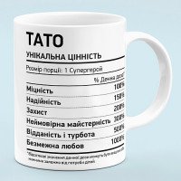 Чашка "Тато"