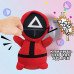 Мягкая игрушка антистресс "Ударь меня" Игра в кальмара, для битья со звуковыми эффектами