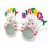 Очки "Happy birthday"