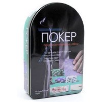 Набір для покеру 120 фішок в кейсі Poker Chips