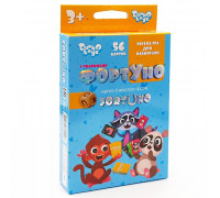 Настільна гра "ФортУно" 56 карт, укр.