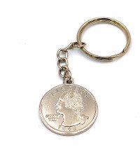 Брелок монета Quarter Dollar