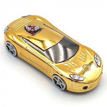 Зажигалка машинка Золотой PORSCHE