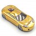 Зажигалка машинка Золотой PORSCHE