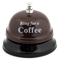 Звонок настольный Ring for a Coffee