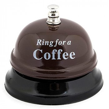 Звонок настольный Ring for a Coffee