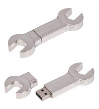Флешка Гаечный Ключ usb, 8 Gb, металл