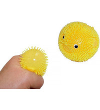 Игрушка антистресс е-ежик (желтый ежик)