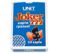 Карты игральные "JOKER 777"
