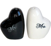 Солонки "Сердечки MR & MRS"
