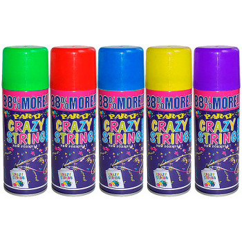 Спрей серпантин "Party Crazy String"