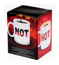 Чашка с терморисунком NOT HOT