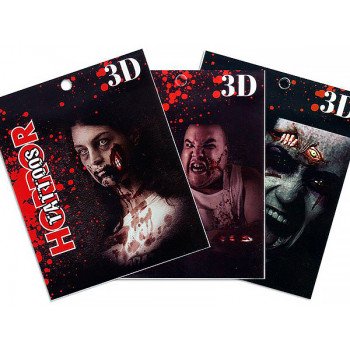 3D татуировки на Хеллоуин, тату наклейки