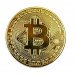 Монета біткоіни сувенірна. Подарунковий Bitcoin