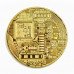 Монета біткоіни сувенірна. Подарунковий Bitcoin