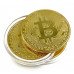 Монета біткоіни сувенірна. Подарунковий Bitcoin