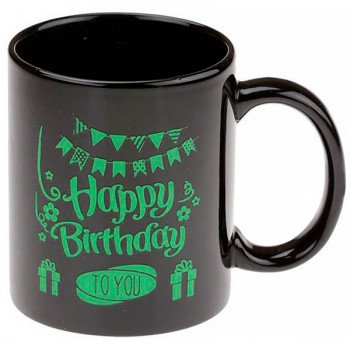 Чашка "Happy birhday" светящаяся