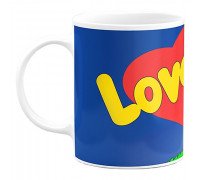 Чашка LOVE IS... прикольный подарок любимому человеку