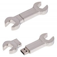 Флешка Гучний Ключ usb, 8 Gb, метал