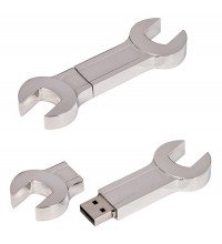 Флешка Гучний Ключ usb, 8 Gb, метал