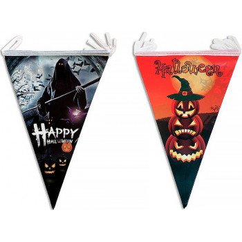 Гірлянда вимпел Happy Halloween