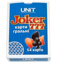 Карты игральные "JOKER 777"