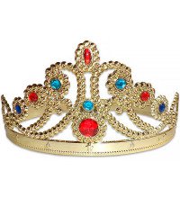 Корона карнавальная "Царевна" золотая
