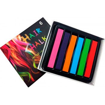 Набір крейди для волосся HAIR CHALK 6 шт.