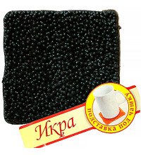Подставка под чашку "Икра черная"