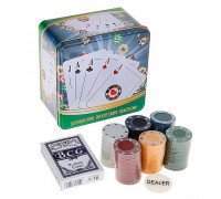 Покерный набор Poker Chips на 120 фишек