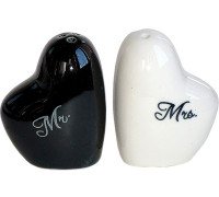 Солонки "Сердечки MR & MRS"