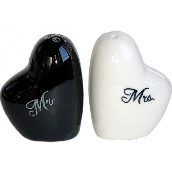 Солонки "Сердечки MR & MRS"