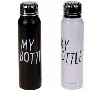 Термос My Bottle чорний і білий