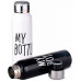 Термос My Bottle чорний і білий
