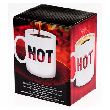 Чашка с терморисунком NOT HOT