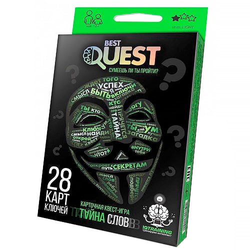 Гра настільна Best Quest Таємниця слів